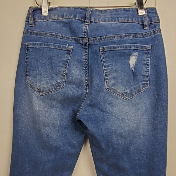 D. Jeans factory  distressed  jegging size 6 - Picture 10 of 13